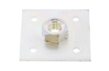 ステンレス 板付ナット(四角板付き六角ナット)(ミリネジ)